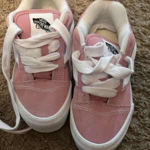 Vans Kids Sneakers in Pink and White